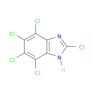 1H-Benzimidazole, 2,4,5,6,7-pentachloro-