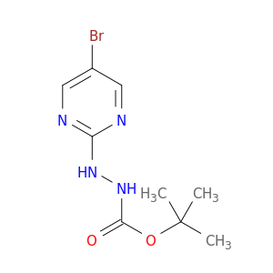 tert-Butyl 2-(5-bromopyrimidin-2-yl)hydrazinecarboxylate