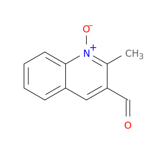 3-Quinolinecarboxaldehyde, 2-methyl-, 1-oxide