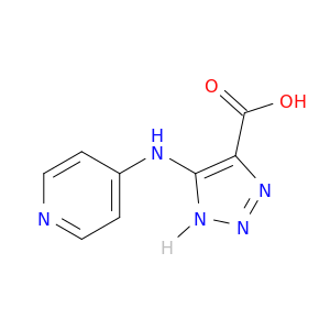 5-(4-PYRIDINYLAMINO)-1H-1,2,3-TRIAZOLE-4-CARBOXYLIC ACID