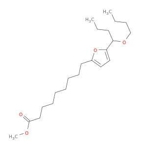 2-Furannonanoic acid, 5-(1-butoxybutyl)-, methyl ester