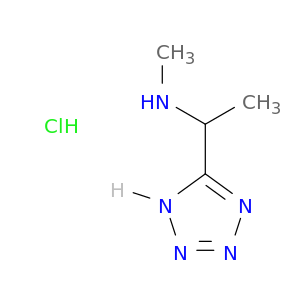methyl[1-(1H-1,2,3,4-tetrazol-5-yl)ethyl]amine hydrochloride