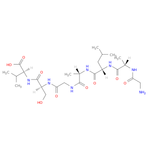 L-Valine, glycyl-L-alanyl-L-leucyl-L-alanylglycyl-L-seryl-