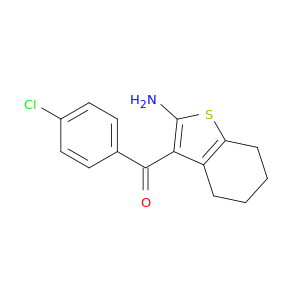 (2-氨基-4,5,6,7-四氢苯并噻吩-3-基)(4-氯苯基)甲酮