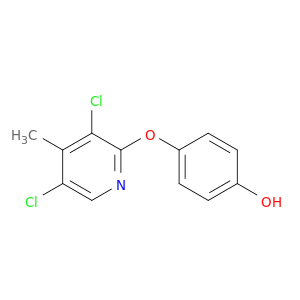 Phenol, 4-[(3,5-dichloro-4-methyl-2-pyridinyl)oxy]-