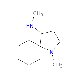 1-Azaspiro[4.5]decan-4-amine, N,1-dimethyl-