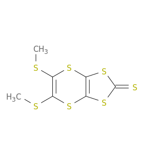 1,3-Dithiolo[4,5-b][1,4]dithiin-2-thione, 5,6-bis(methylthio)-