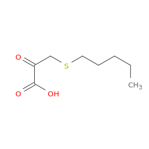 propanoic acid, 2-oxo-3-(pentylthio)-