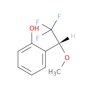 Phenol, 2-[(1R)-2,2,2-trifluoro-1-methoxyethyl]-