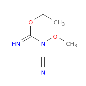 N-CYANO-1-ETHOXY-N-METHOXY-METHANIMIDAMIDE