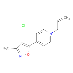 4-(3-methyl-1,2-oxazol-5-yl)-1-(prop-2-en-1-yl)pyridinium chloride