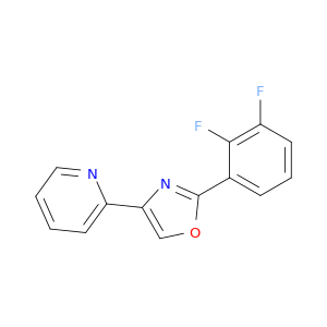 Pyridine, 2-[2-(2,3-difluorophenyl)-4-oxazolyl]-