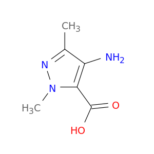 1H-Pyrazole-5-carboxylicacid, 4-amino-1,3-dimethyl-