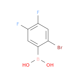 2-溴-4,5-二氟苯基硼酸