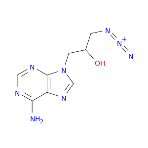 9H-Purine-9-ethanol,6-amino-a-(azidomethyl)-