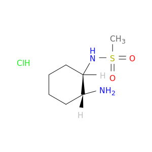 trans rel-N-[(1R,2R)-2-Aminocyclohexyl]methanesulfonamide Hydrochloride