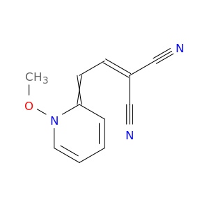 Propanedinitrile, [(1-methoxy-2(1H)-pyridinylidene)ethylidene]-