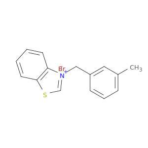 Benzothiazolium, 3-[(3-methylphenyl)methyl]-, bromide