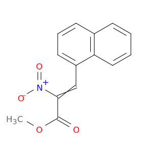 2-Propenoic acid, 3-(1-naphthalenyl)-2-nitro-, methyl ester
