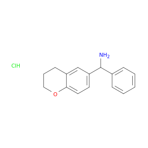 3,4-Dihydro-2H-1-benzopyran-6-yl(phenyl)methanamine Hydrochloride