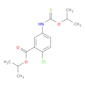 2-CHLORO-5-[(1-METHYLETHOXY)THIOXOMETHYL]AMINO-BENZOIC ACID 1-METHYLETHYL ESTER