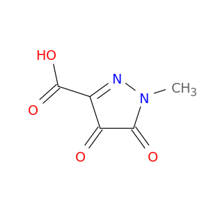 1H-Pyrazole-3-carboxylicacid, 4,5-dihydro-1-methyl-4,5-dioxo-