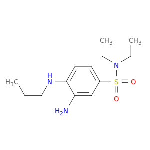 3-Amino-N,N-diethyl-4-(propylamino)benzenesulfonamide