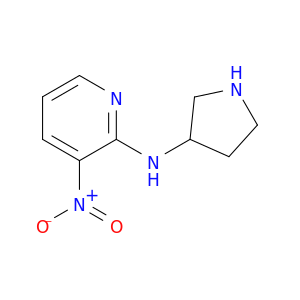 2-Pyridinamine, 3-nitro-N-3-pyrrolidinyl-
