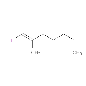 1-Heptene, 1-iodo-2-methyl-, (E)-