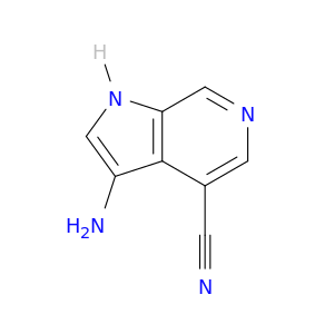 3-氨基-1H-吡咯烷[2,3-C]吡啶-4-碳腈