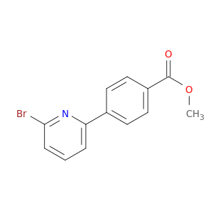 Benzoic acid, 4-(6-bromo-2-pyridinyl)-, methyl ester