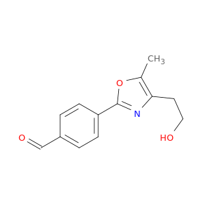 Benzaldehyde, 4-[4-(2-hydroxyethyl)-5-methyl-2-oxazolyl]-