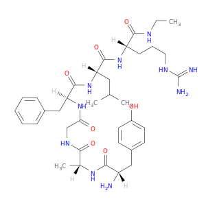 L-Argininamide, L-tyrosyl-D-alanylglycyl-L-phenylalanyl-L-leucyl-N-ethyl-