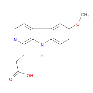 9H-Pyrido[3,4-b]indole-1-propanoic acid, 6-methoxy-