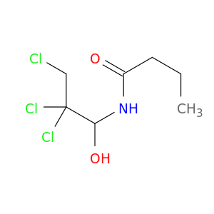Butanamide, N-(2,2,3-trichloro-1-hydroxypropyl)-