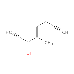 4-Octene-1,7-diyn-3-ol, 4-methyl-, (E)-