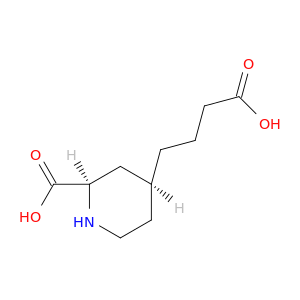 4-Piperidinebutanoicacid, 2-carboxy-, (2R,4S)-