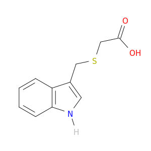 Acetic acid, [(1H-indol-3-ylmethyl)thio]-