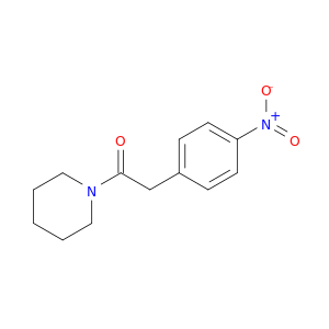 2-(4-硝基苯基)-1-(1-哌啶基)乙酮