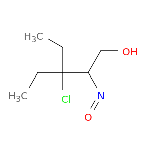 1-Pentanol, 3-chloro-3-ethyl-2-nitroso-