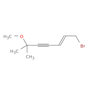 2-Hepten-4-yne, 1-bromo-6-methoxy-6-methyl-, (E)-