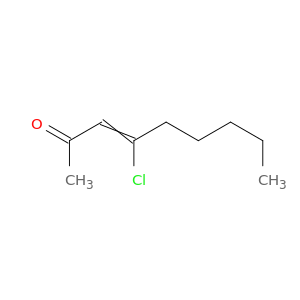 3-Nonen-2-one, 4-chloro-