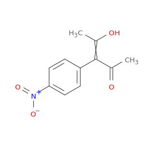 3-Penten-2-one, 4-hydroxy-3-(4-nitrophenyl)-