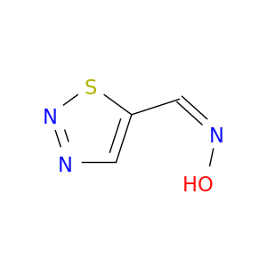1,2,3-Thiadiazole-5-carboxaldehyde, oxime, (Z)-