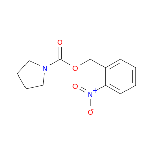 1-Pyrrolidinecarboxylic acid, (2-nitrophenyl)methyl ester