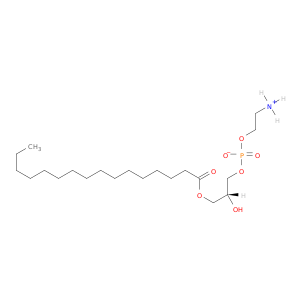 1-棕榈酰基-2-羟基-sn-甘油-3-磷酸乙醇胺