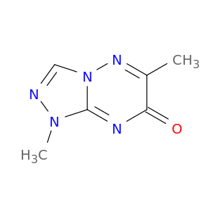 1,2,4-Triazolo[4,3-b][1,2,4]triazin-7(1H)-one, 1,6-dimethyl-