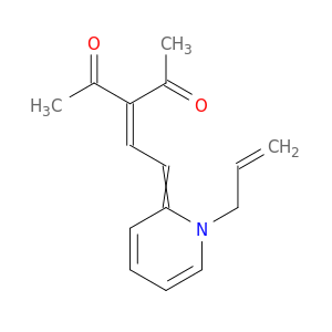 2,4-Pentanedione, 3-[[1-(2-propenyl)-2(1H)-pyridinylidene]ethylidene]-