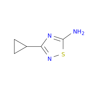 3-Cyclopropyl-1,2,4-thiadiazol-5-amine