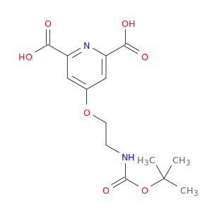 4-(2-(叔-丁氧羰基氨基)乙氧基)吡啶-2,6-二甲酸
